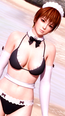 doapower:  Kasumi Maid Bikini 