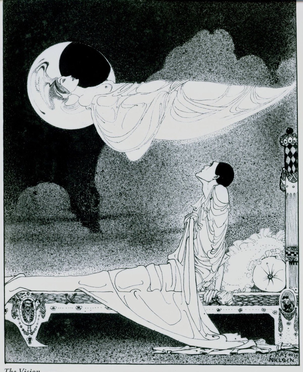 talesfromweirdland:  Illustrations by Danish artist Kay Nielsen for his BOOK OF DEATH series. Circa 1911. 