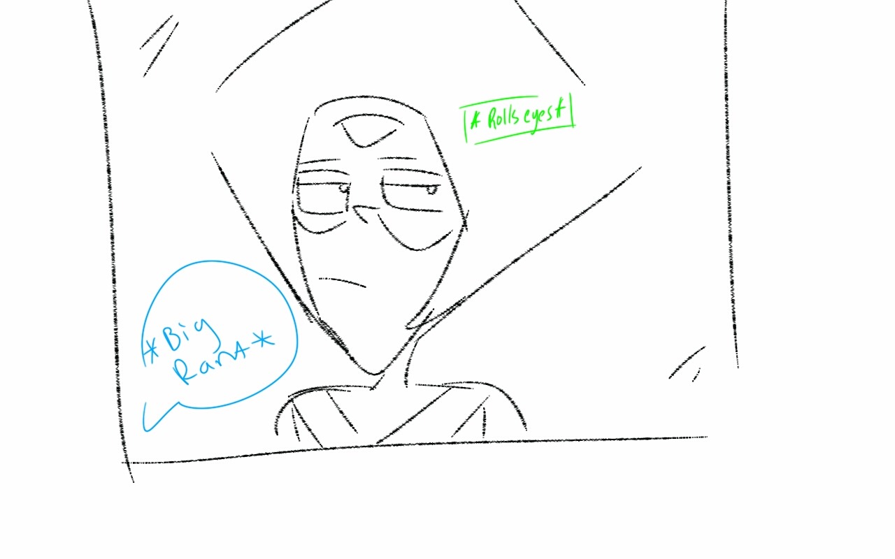 shadethename:  The Steven is mocking me in his own human ways  (I want this to happen