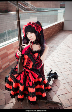 hot-cosplays-babes:  DATE A LIVE Kurumi Cosplay