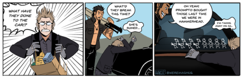 weremagnus:  Hello have two short comics - one to make you glad and one to make you sad.Edit: I was going to apologise for putting two drastically different moods in one post, but then I thought about it & realized that’s the essence of this game.