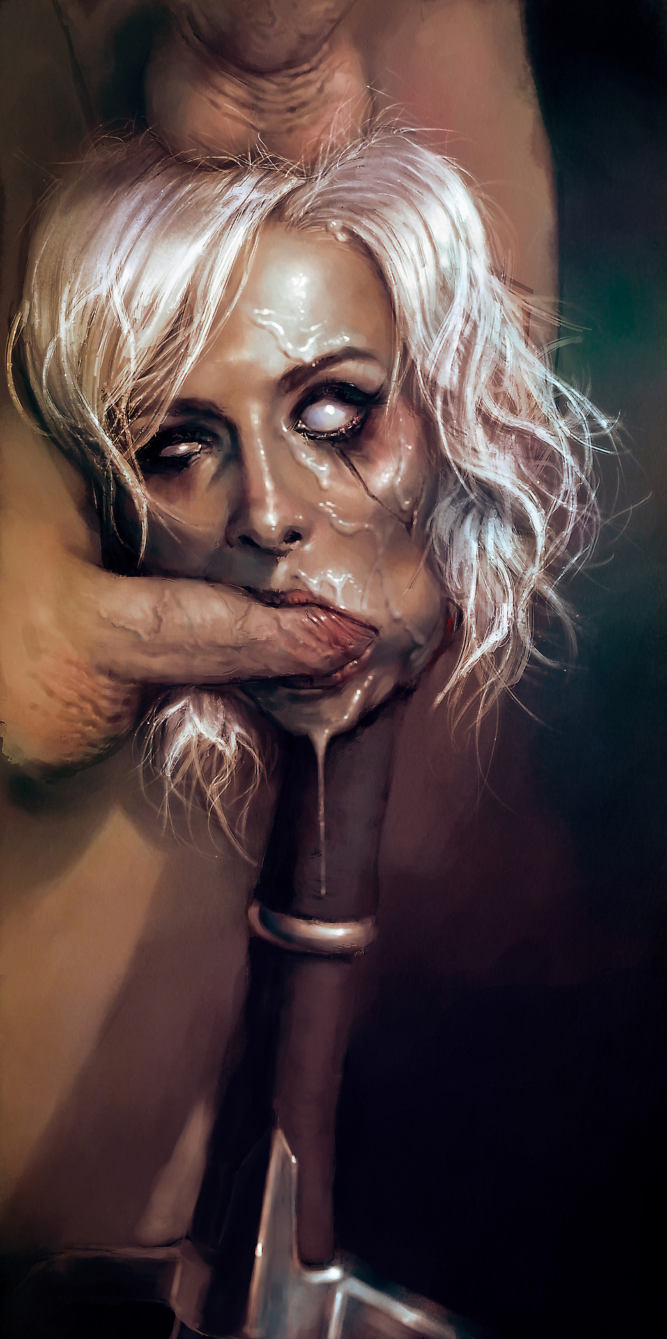 someinternetnerd:   Artist: Chris3000  The Wild Hunt celebrating Ciri’s defeat.