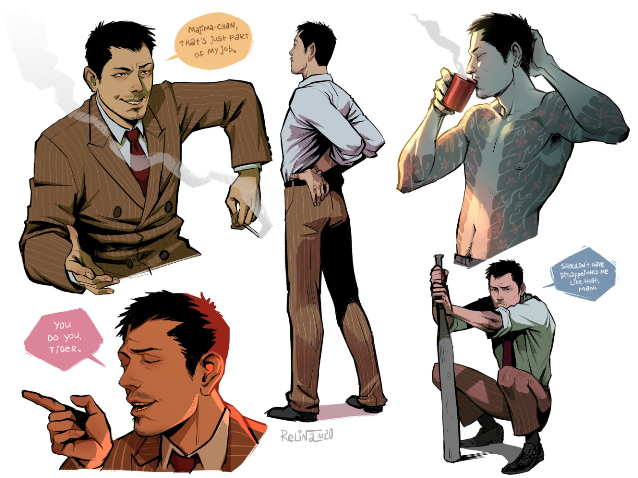 L E A M E Y A Relina Ru Sooo It S A Yakuza0 Au Where Sagawa L E A M E Y A Relina Ru Sooo It S A Yakuza0 Au Where Sagawa