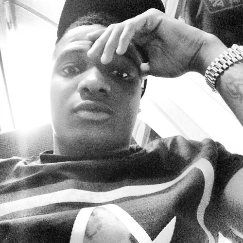 Wizkid x concentration/tired selfies, lol.
