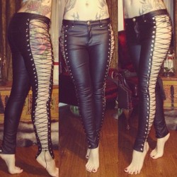 cervenafox:  Made these trousers today for Fridays shoot ❤️