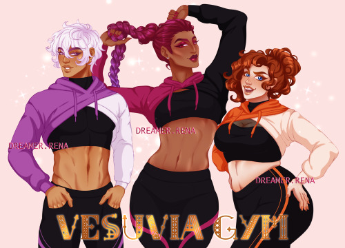 Vesuvia Gym! Told myself I’d finish this little series that I stared and honestly, I’m h