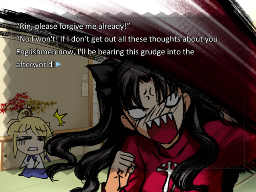 getmoneyghoul:one of the funniest parts of hollow ataraxia is when asked about london rin goes on li