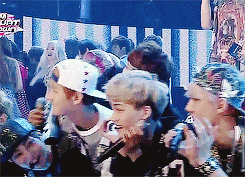 cheolyans:  Chanyeol trying to lay on Baekhyun ft. cutie Jongin   