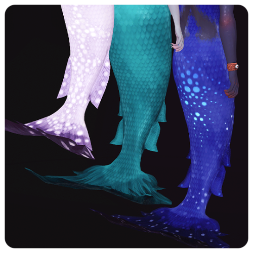 incandescentsims:Candy Shoppe Collection Recolours @cmykayleena‘s Siren’s Enchanting Delusion Fins r