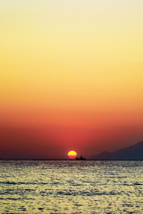 alecsgrg:  Sunset in Lemnos Island, Greece | ( by George Papavasileiou )