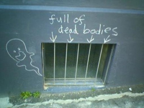 Ghoulish graffiti adult photos