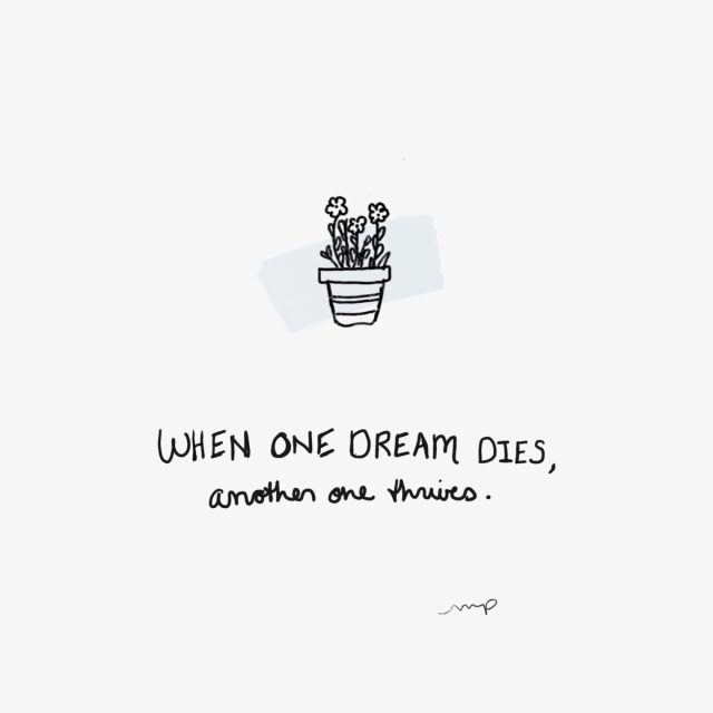 It’s not easy, but sometimes you may need to visualize another path just to see who else you can be. (via Instagram)