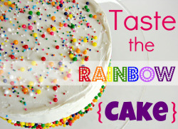 thecakebar:  Rainbow Swirl Cake Recipe 