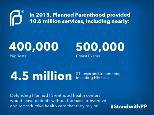 plannedparenthood:  What happens at Planned Parenthood? Health care. For 99 years, Planned Parenthood has been the No. 1 provider of reproductive health care and sex education to women, men, and young people. We won’t back down. We won’t be silenced.