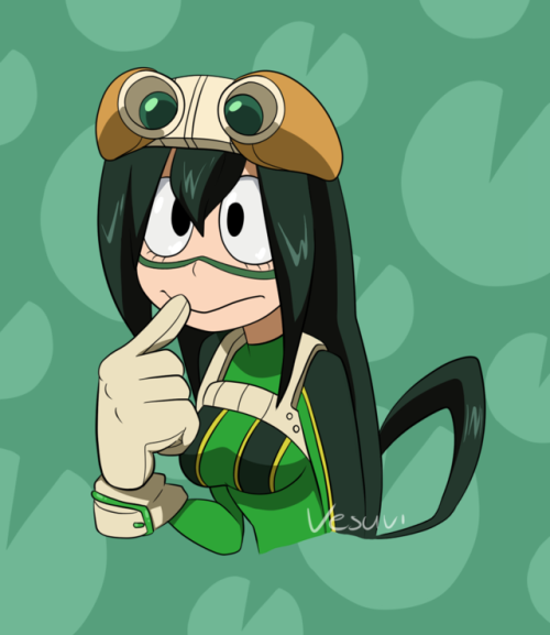 Felt like drawing Tsuyu for a good while so I finally got to it. Kinda rushed but it still turned ou