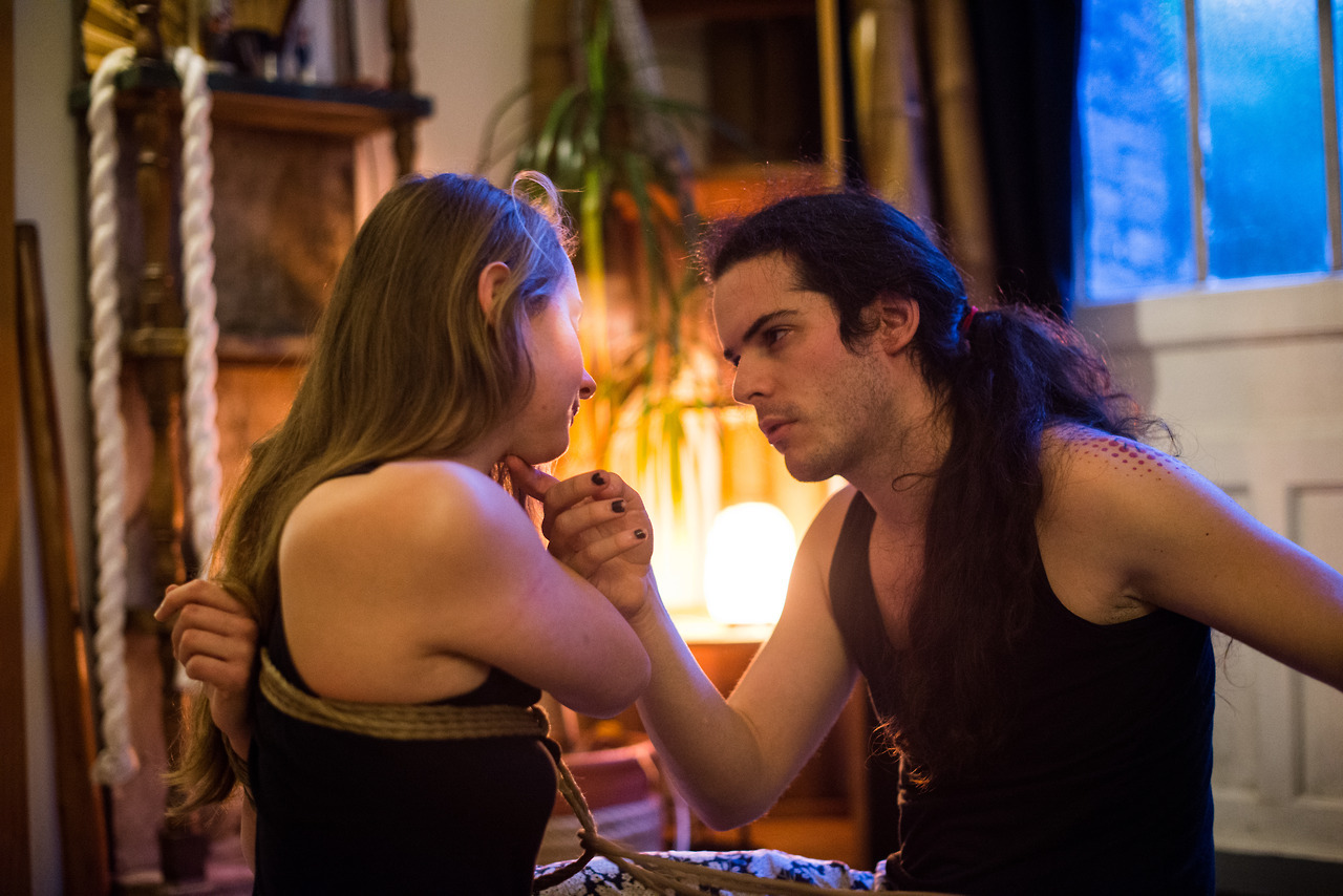 prometheev: From a session at @placedescordes​​ 1/5 Model : NinaRope : @prometheev​Pictures