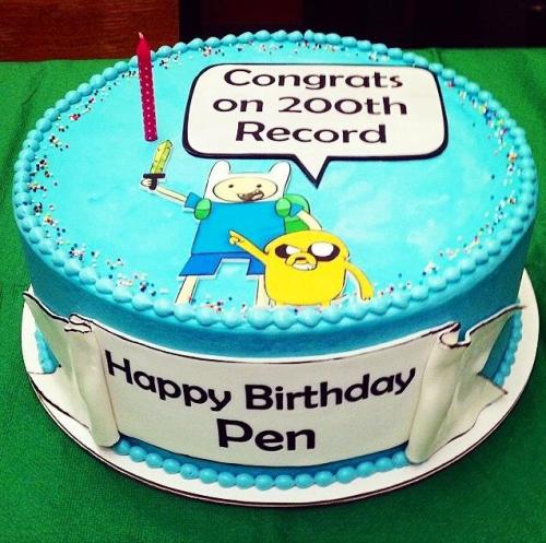 adventuretime:
“ Happy 200th!
Guess which cartoon series recorded its 200th episode this week. Hint: It was the same day as the birthday of series creator, Adventure Time’s Pen Ward.
Congratulations and thanks to the best cast and crew in...