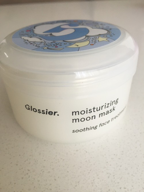 Glossier Moisturizing Moon MaskI was hesitant to think this would actually work immediately after 