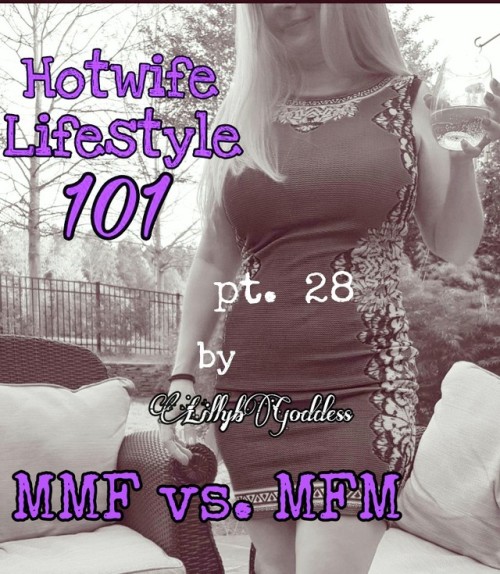 lillybgoddess - MMF vs. MFMI had a completely different topic to...