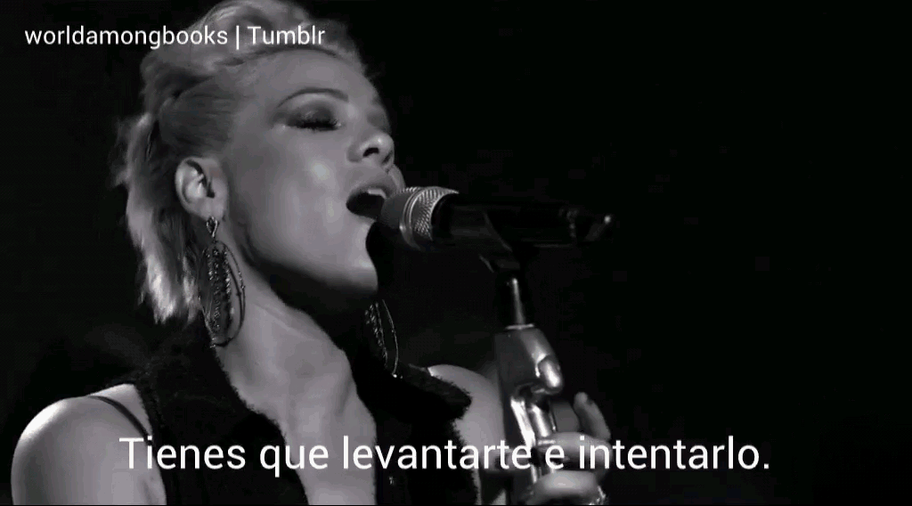worldamongbooks:  ● Try - P!nk