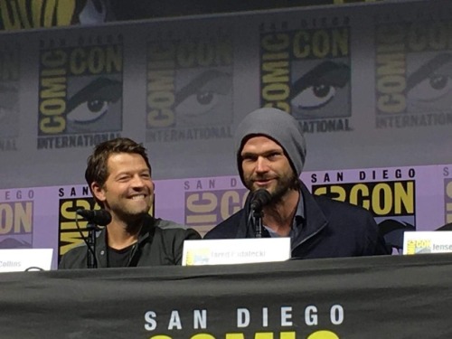 Supernatural panel at #SDCC ½. Taken by my friend so I could relax and enjoy.Feel free to s