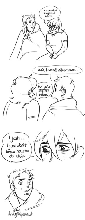 dragonpeanut:  long time no klance