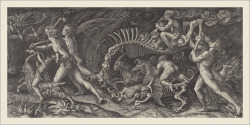 squidtree:  Marcantonio Raimondi Agostino Musi called Veneziano. The Witch’s Procession.