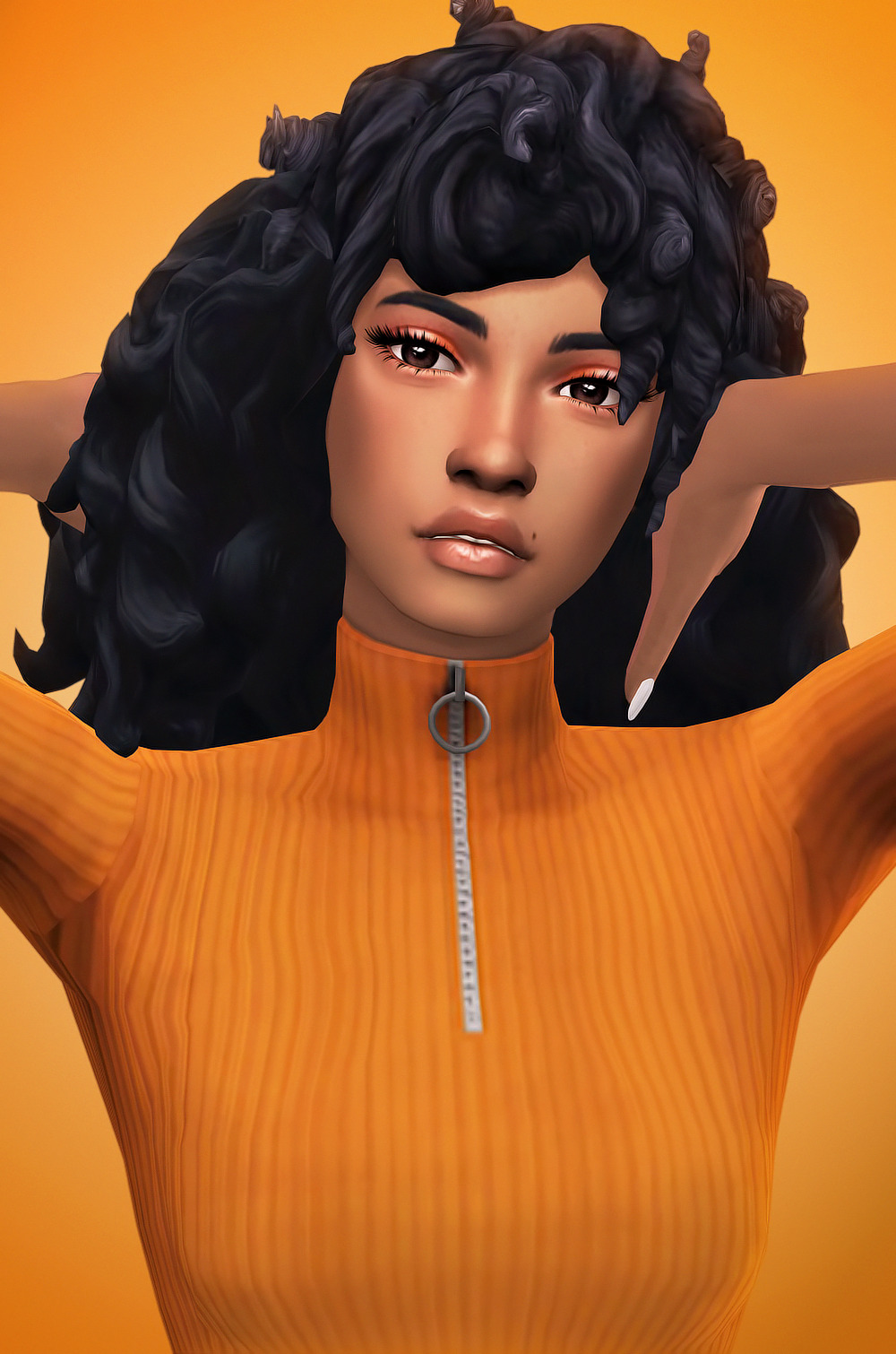 Peony Hair By Imvikai Crypticsim Peony Hair By Imvikai Crypticsim