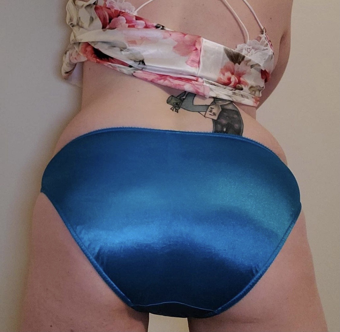 full back satin panties