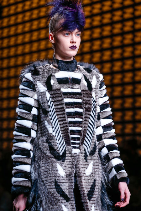 Fur Real. Behold: Karl Lagergeld’s flock of ferocious FENDI felines for Fall 2013. If there wa