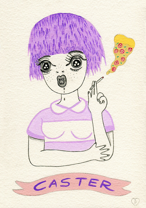 nevver:  Pizza sluts, Donya Todd 