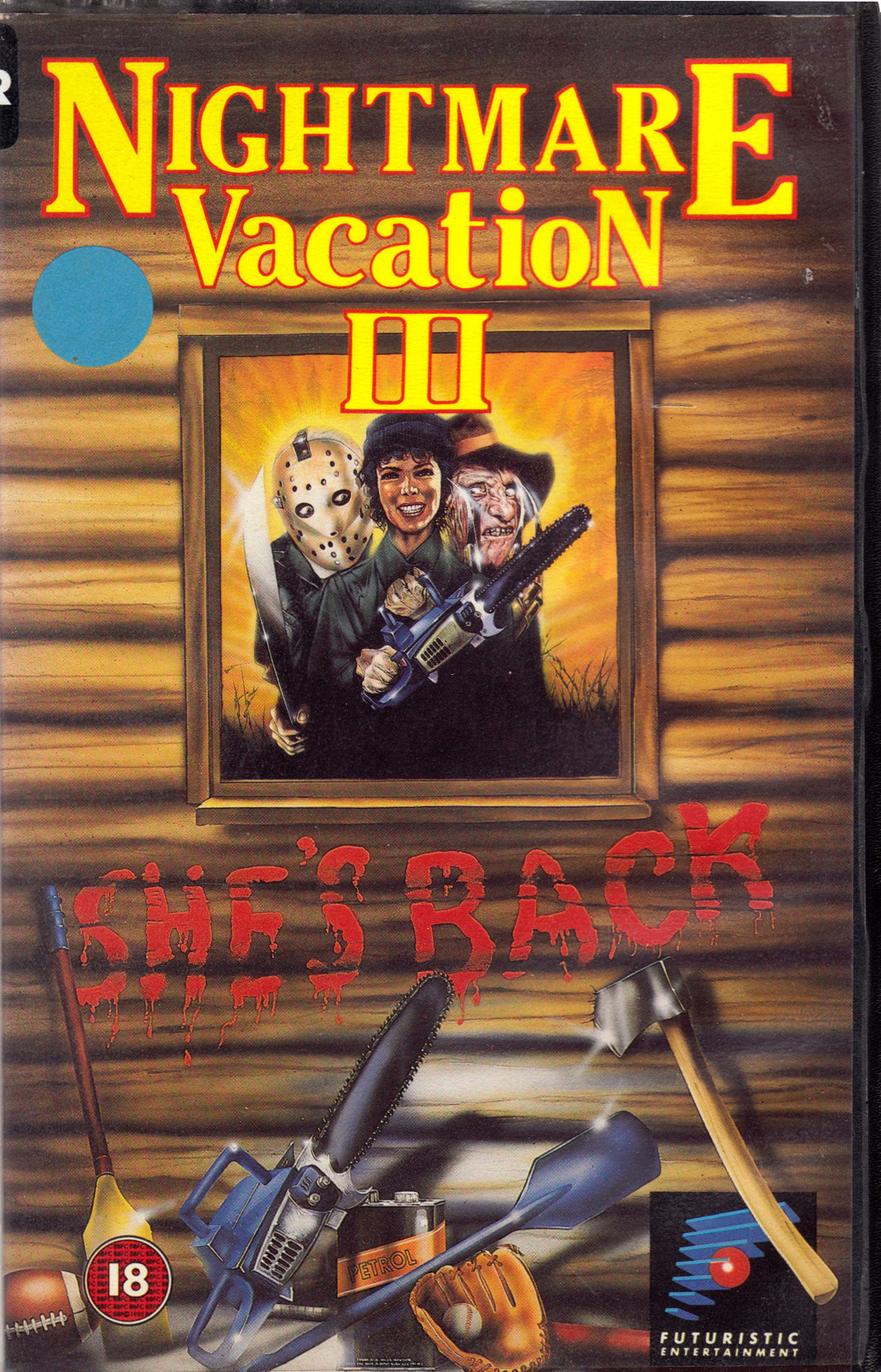 Nightmare Vacation III (aka Sleepaway Camp III) VHS (Futuristic Entertainment, 1990).From