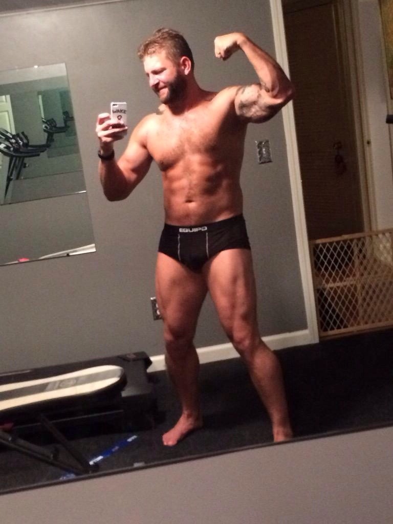 kootnybehr:  Colby Jansen - new “after workout” selfies 06-2015