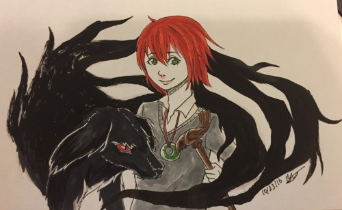 Inktober 23 Chise and Ruth