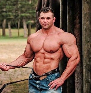 pjsesq:  Mike Zylstra Look at the full panoply of pectorals on that guy Length of all his muscle bellies The sheer art of his physique Dark, handsome, hairy Epitome of the virile 