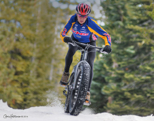 theabsintheconspiracy: SNOW BIKER by Chris Hatounian Photography on Flickr.