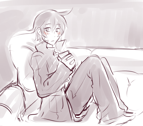 solitu:  i keep drawing and i think i gonna die at some point fffffu BUT LOOK AT THE CUTIE /// @fledglingemotions