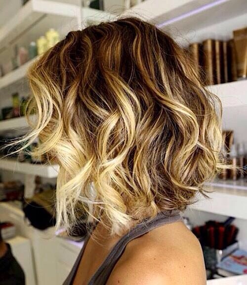 Light blonde ombre hair