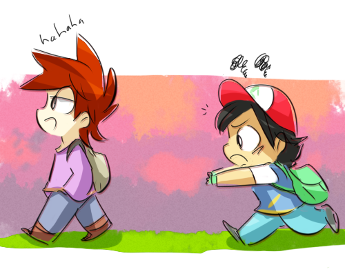thatdoodlebug:  keep up, ash! little doodle before bed 