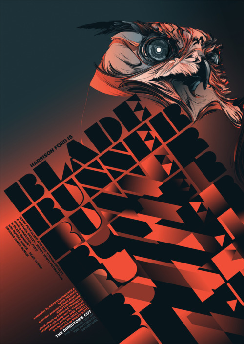 cyberpunkculture:  Incredible designer posters reimagine ‘Robocop,’ ‘Blade Runner,’ and more The Verge