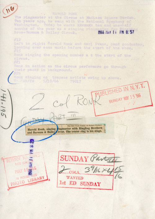 May 10, 1966: “Some friends of mine in musical theater feel I have wasted my talent but I don’t thin