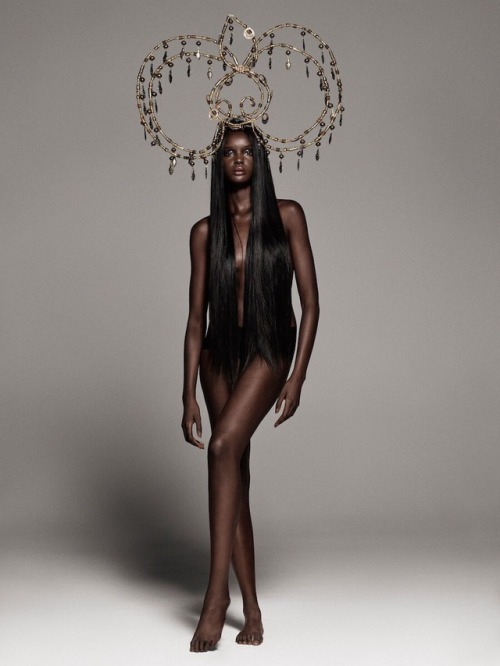 thepowerofblackwomen:Duckie Thot for Paper Magazine