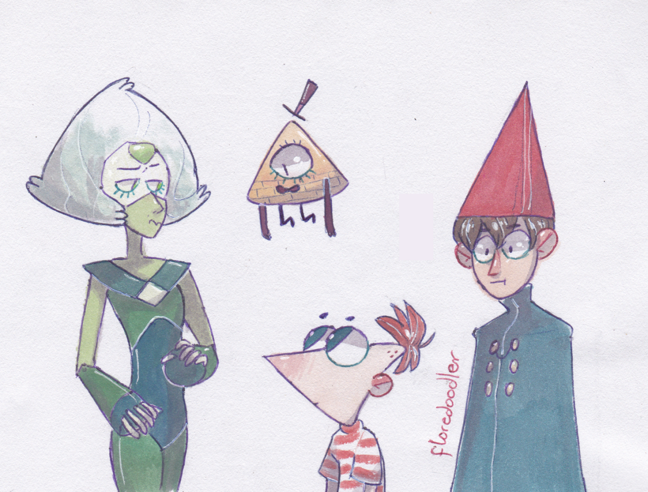 floredoodler:Cartoon Dorito Family!!Bonus:da squares