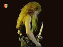 your-goddamn-head:  Megadeth - Wake Up Dead - Live 1988 -Germany  Dave’s solos 
