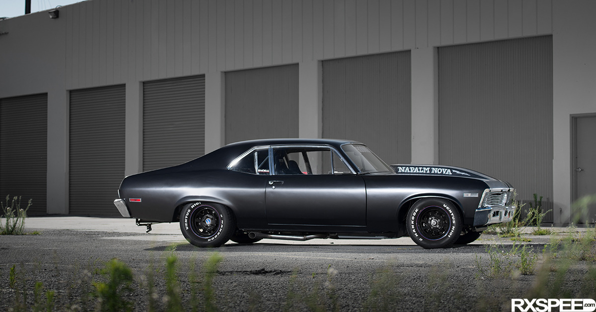 chromjuwelen:  1972 Chevrolet ‘Napalm Nova’. Via RXSpeed.