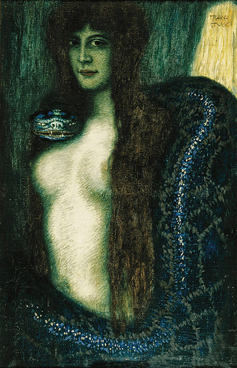 fryemuseum: Franz von Stuck (German, 1863-1928)Die Sünde (Sin), ca. 1908Charles and Emma Frye C