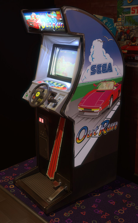 atariforce:OutRun Arcade Cabinet by Mike Laws