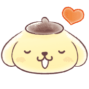 Pompompurin Emoji (watercolors) By SANRIO