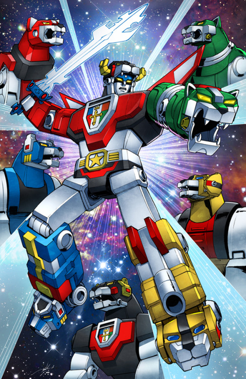 VoltronAKA: Beast King GoLion!Line work by Dan Khanna Color work by me.Voltron © World Event Pr