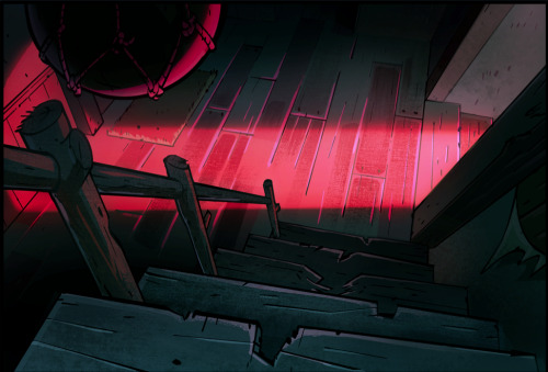 Scary-Oke backgrounds by Jeffrey Thompson (top) and Paul Tsui (rest). Art Direction by Ian Worrel
